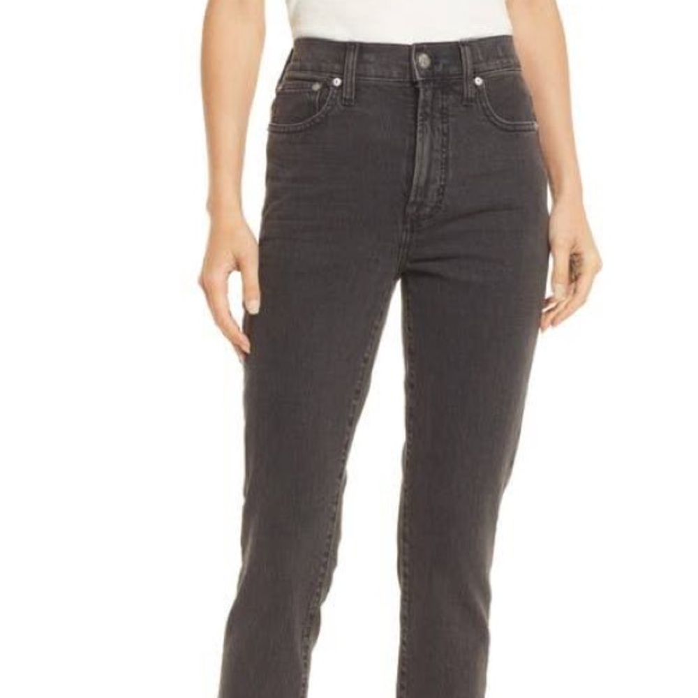 Madewell the perfect vintage crop jeans